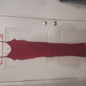 a new day Strapless Red Dress